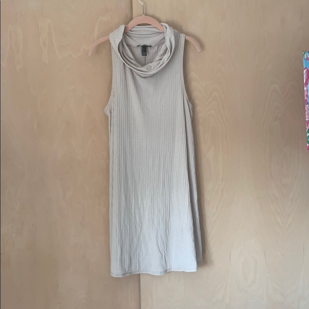 Beige forever 21 dress